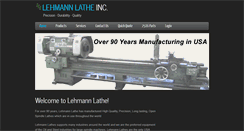 Desktop Screenshot of lehmannlathe.com